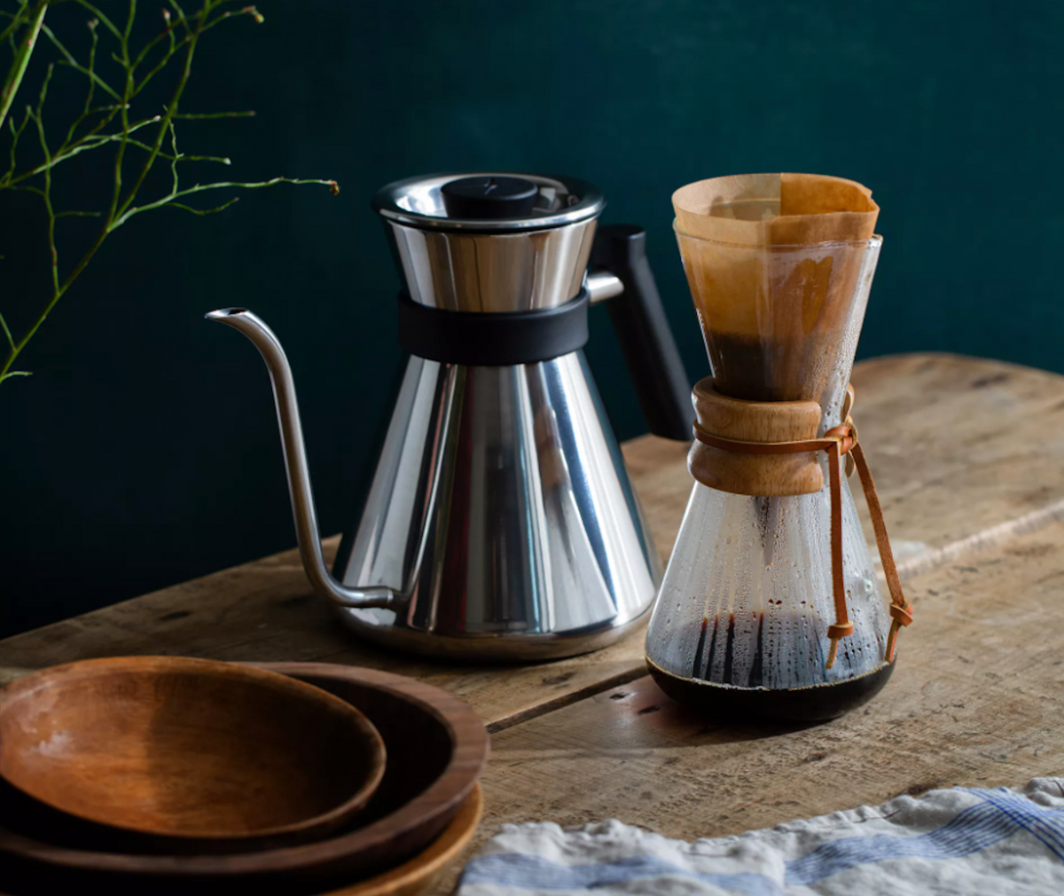 La préparation d'un bon café