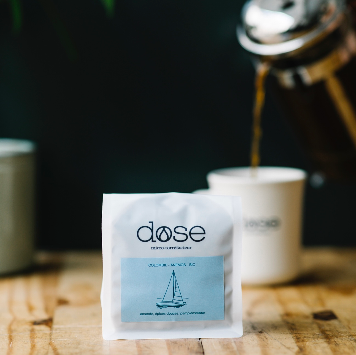Le café bio chez Dose