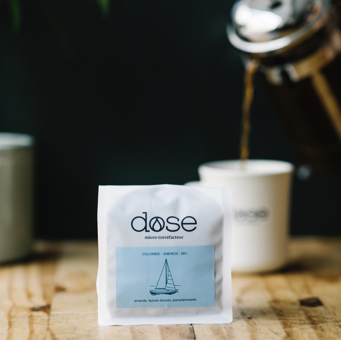 Le café bio chez Dose