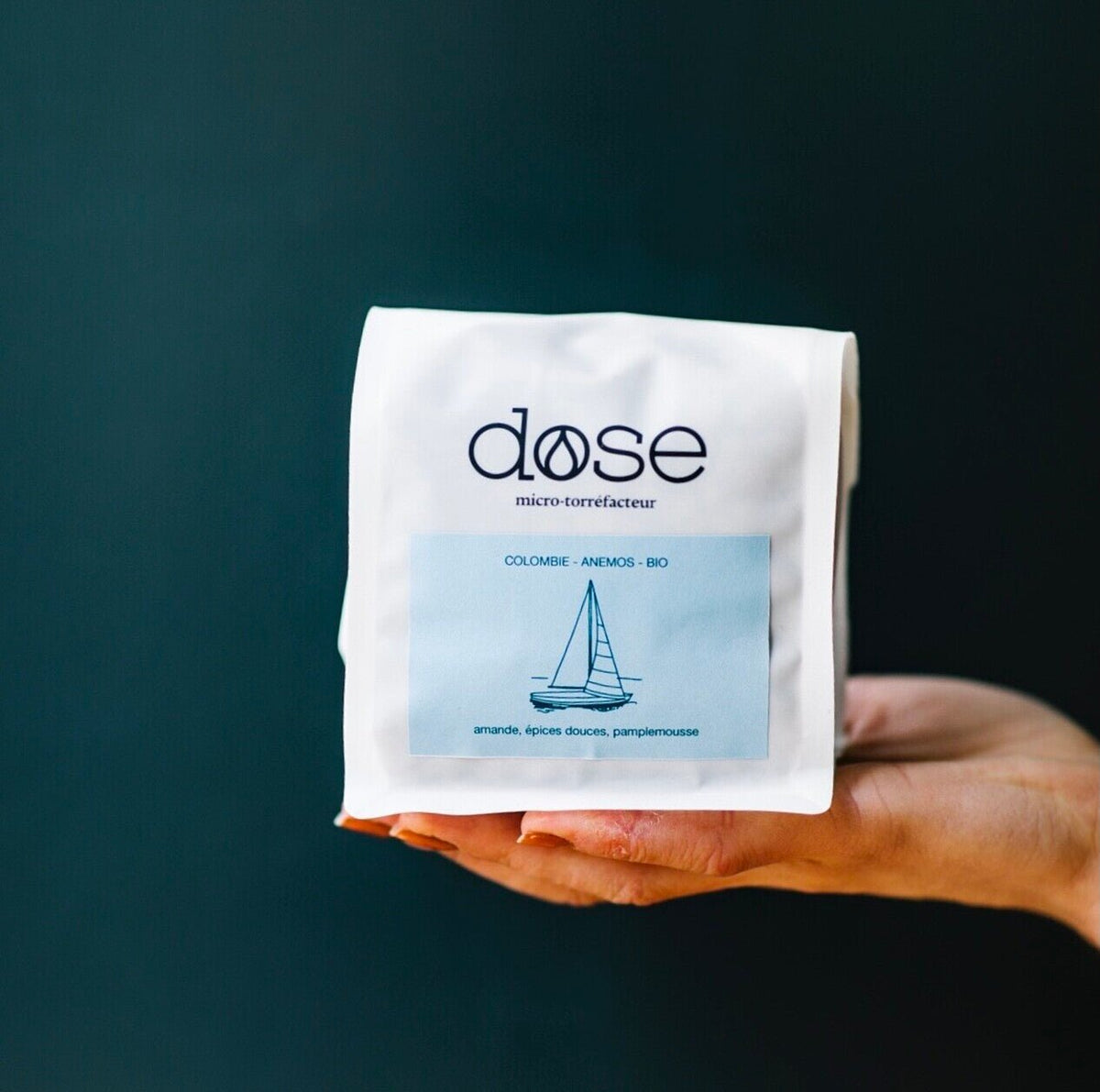 Anémos, un café acheminé à la voile - Dose Family