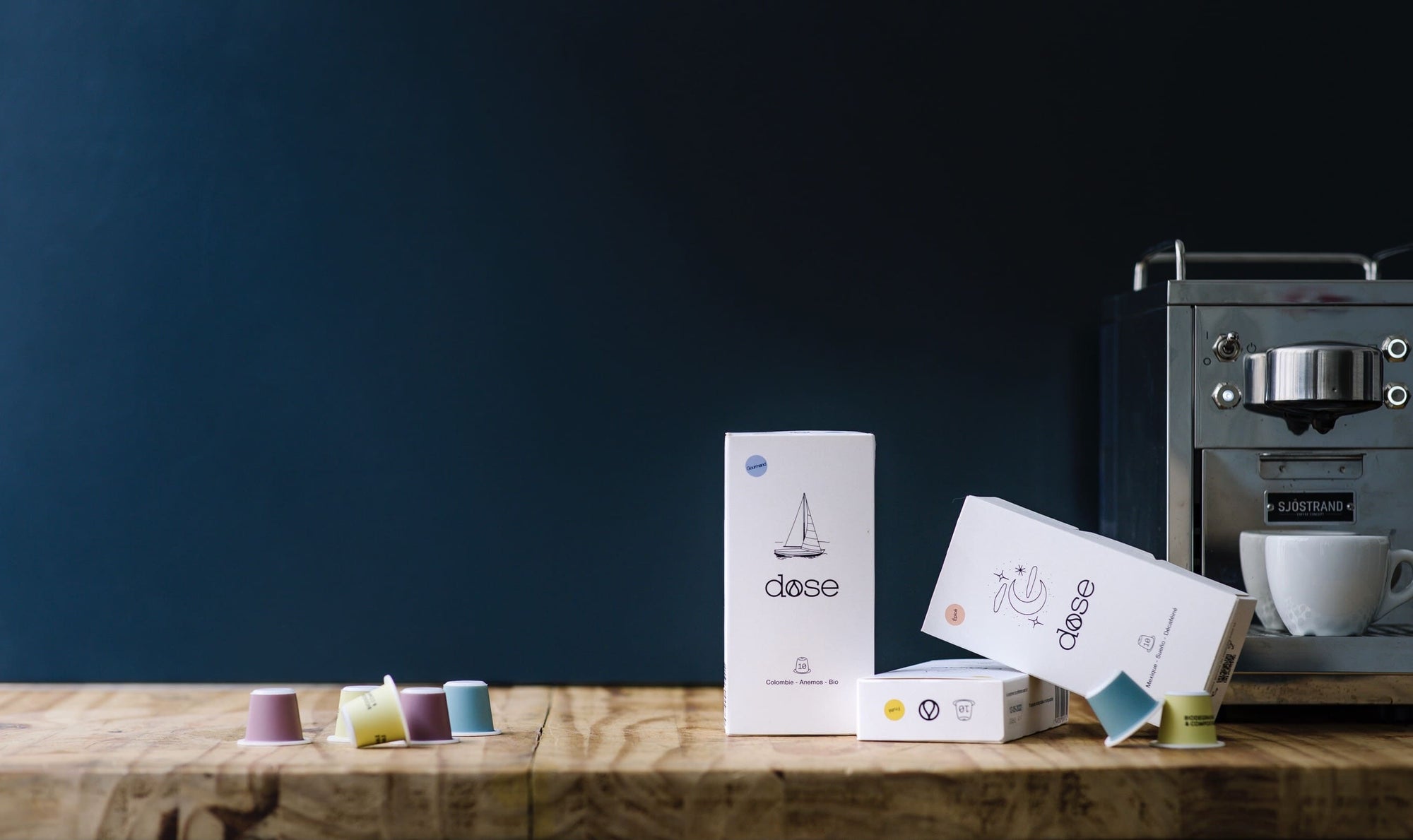Nos capsules biodégradables de café de spécialité - Dose Family
