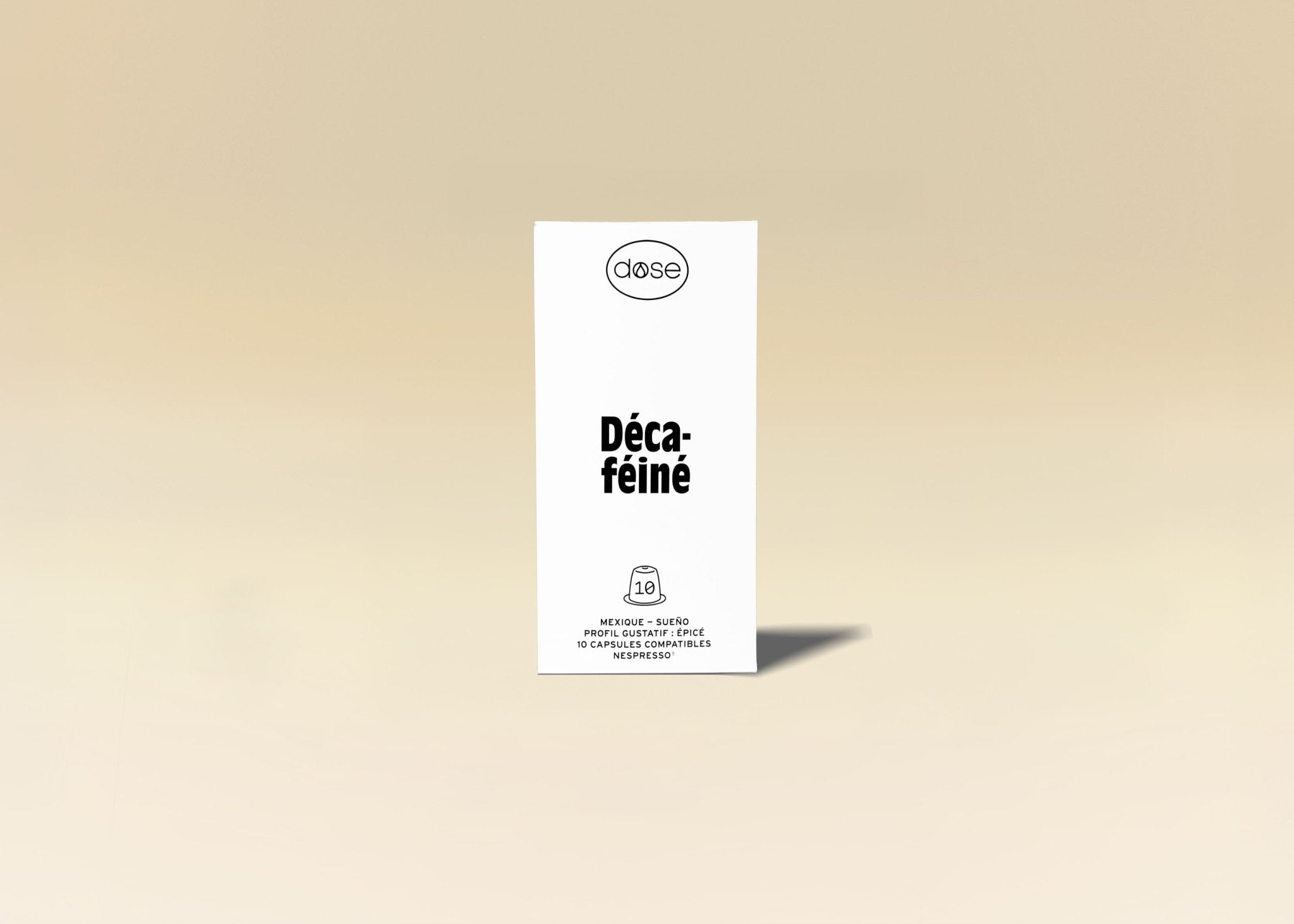 Boite de 10 capsules - Sueno Décaféiné - Dose Family