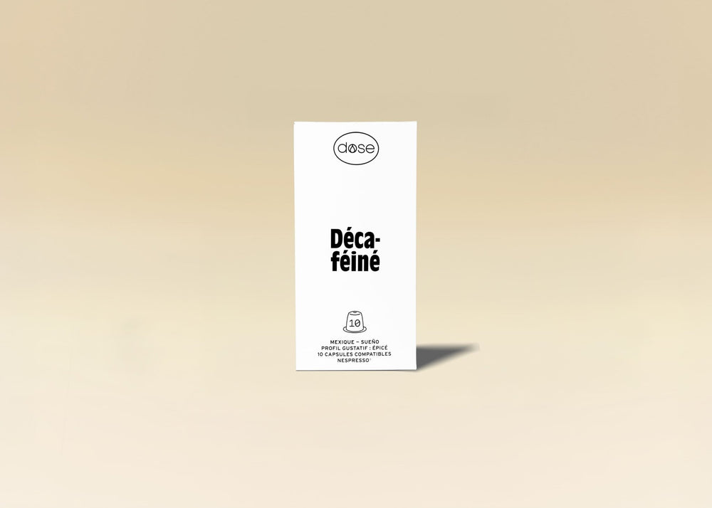 Boite de 10 capsules - Sueno Décaféiné - Dose Family