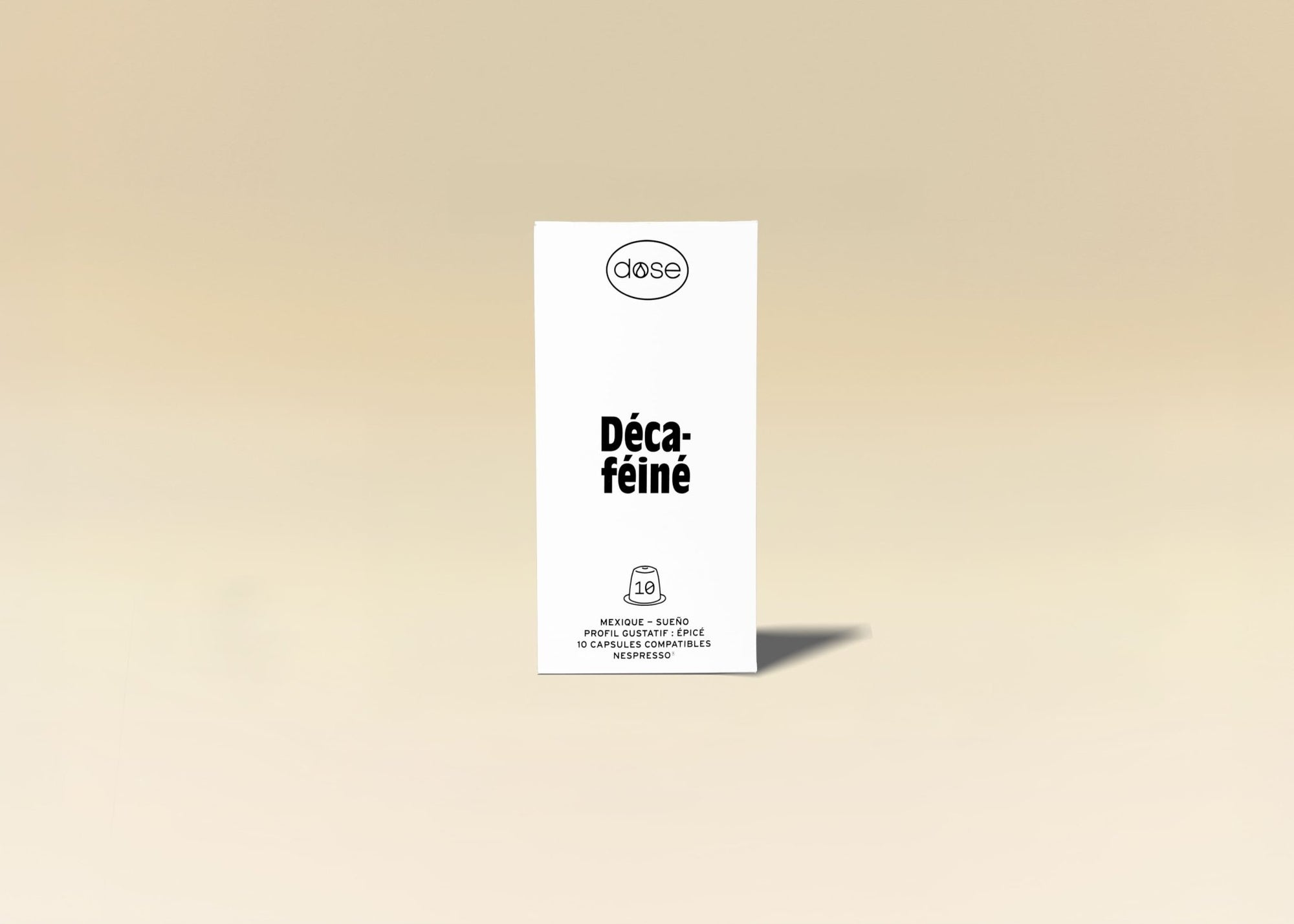 Boite de 10 capsules - Sueno Décaféiné - Dose Family