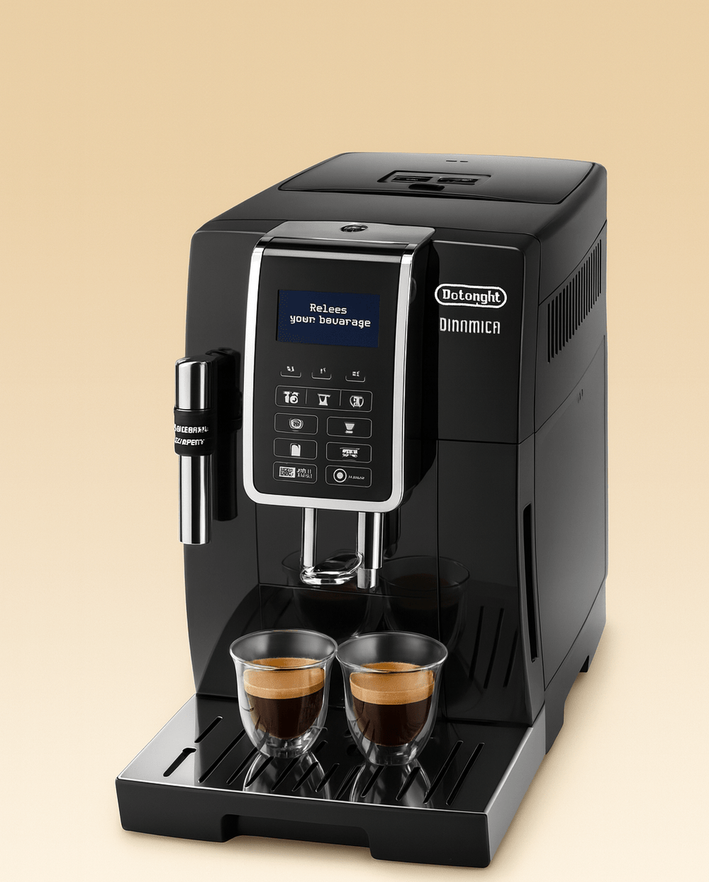 De’Longhi Dinamica FEB 3535.B – Machine à café à grain (Noire) - Dose Family