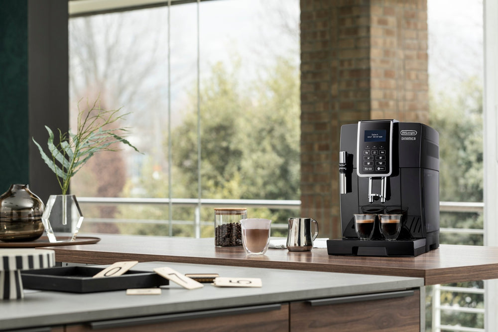 De’Longhi Dinamica FEB 3535.B – Machine à café à grain (Noire) - Dose Family