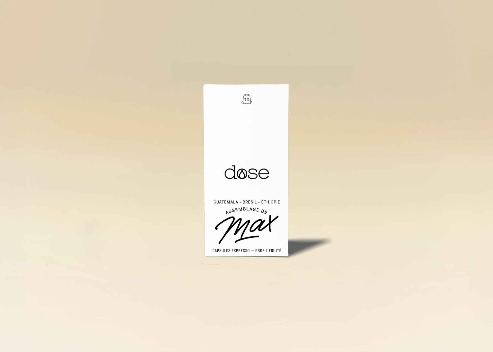 Boite de 10 capsules - Assemblage de Max (Pro) - Dose Family