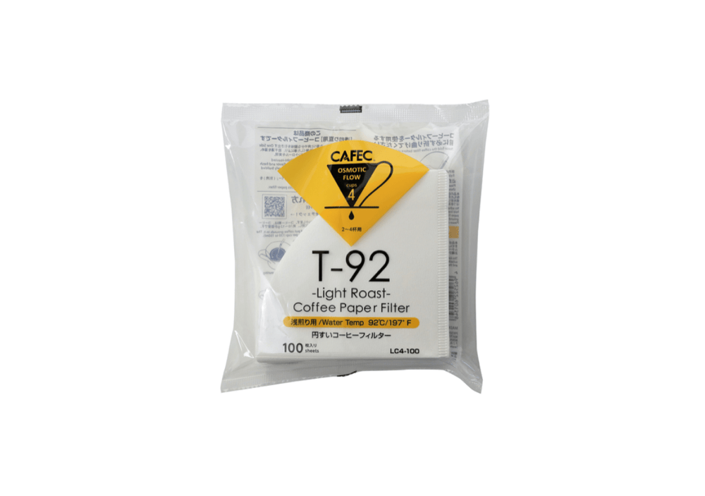 Filtres 4 tasses Light Roast - Cafec (x100) - Dose Family