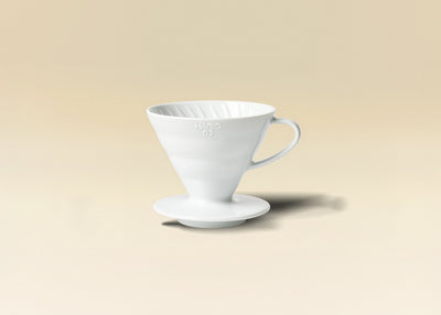 V60 Dripper blanche 1/4 tasses - VDC - 02 - Dose Family